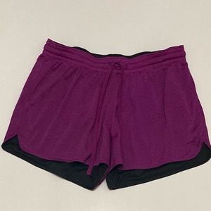 Pink/ Gray Reversible Shorts